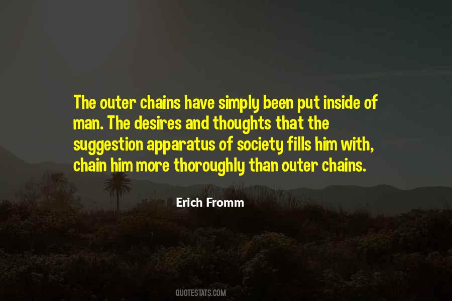 Quotes About Chains #1374967