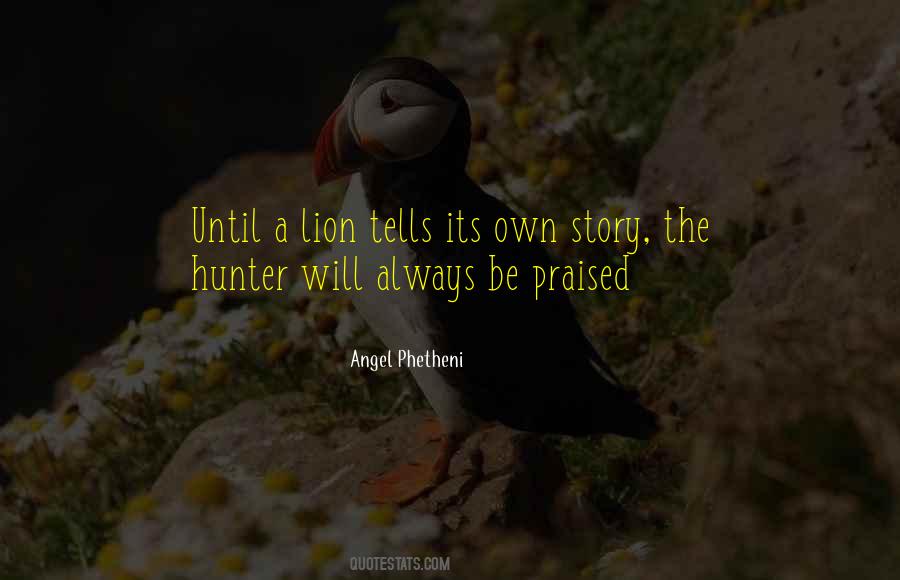 Quotes About The Hunter #787199