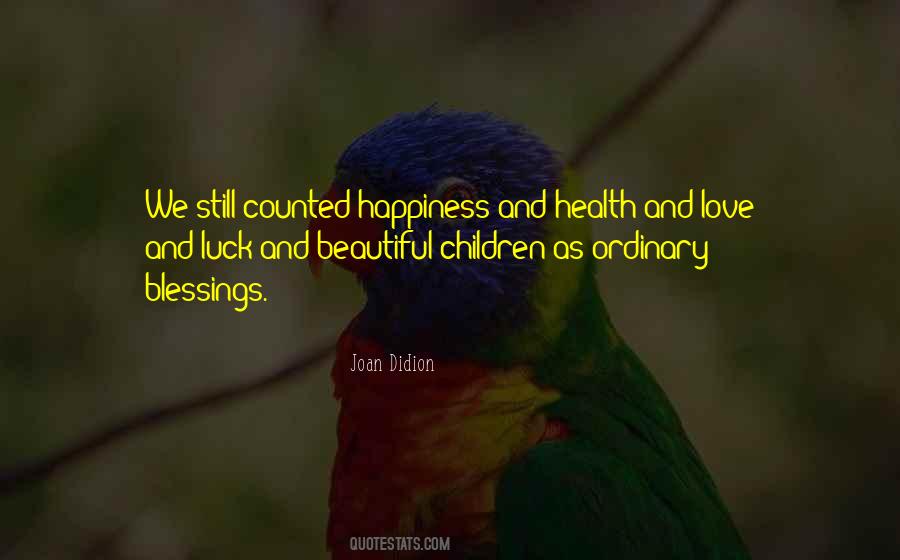 Love And Luck Quotes #1826919