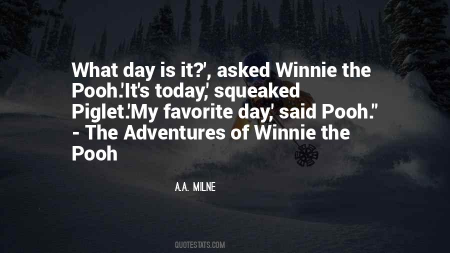 Quotes About From Winnie The Pooh #1347120