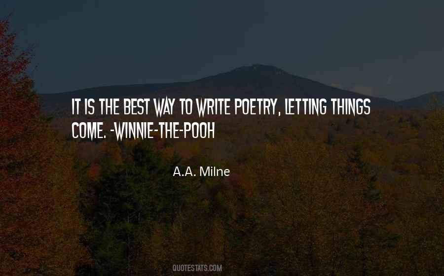Quotes About From Winnie The Pooh #503642