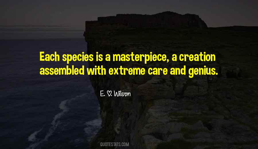 Quotes About Care For Creation #559167