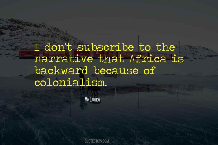 Quotes About Colonialism #1798513