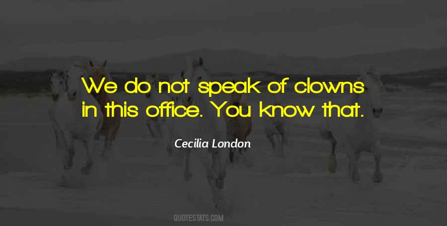 Quotes About Clowns #607817