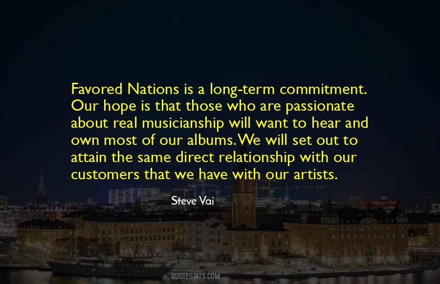 Quotes About Long Term Commitment #515121