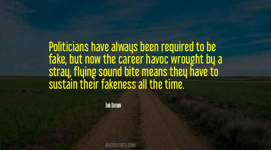 Quotes About Fakeness #723646