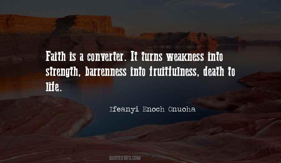 Quotes About Barrenness #1119004