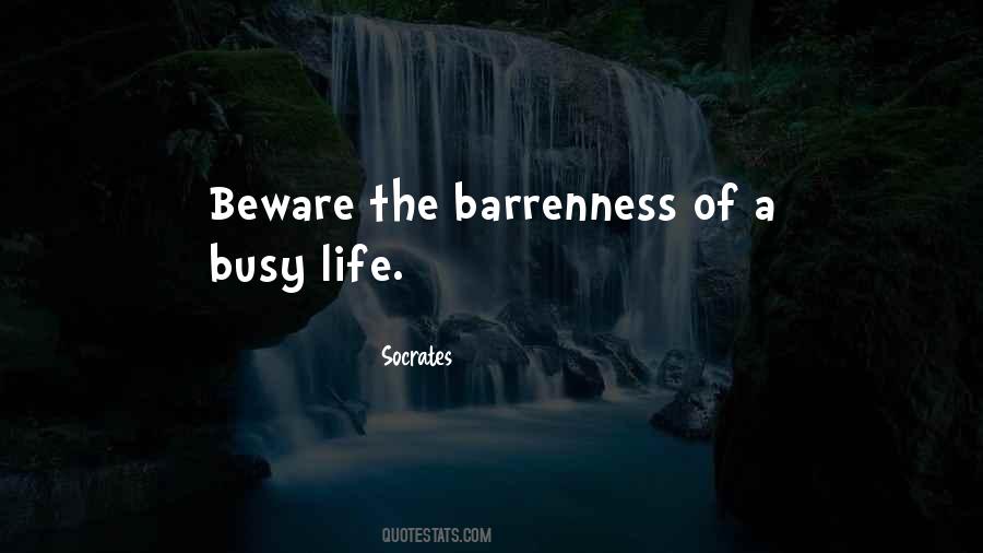 Quotes About Barrenness #603524