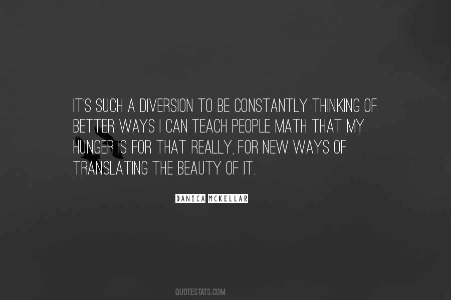 Quotes About Diversion #1278141