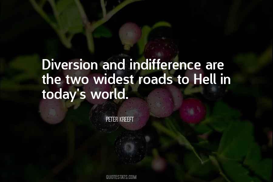 Quotes About Diversion #945217