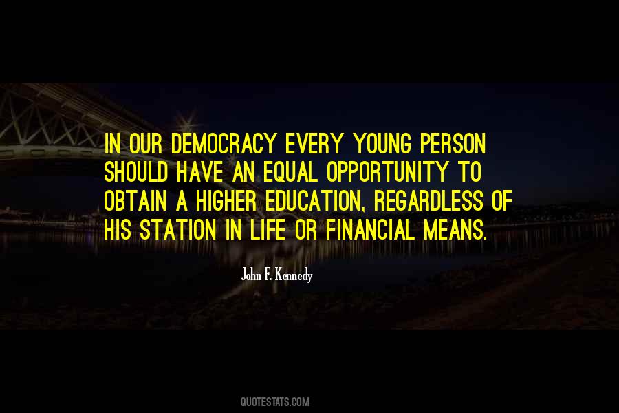 Quotes About Equal Education #827872