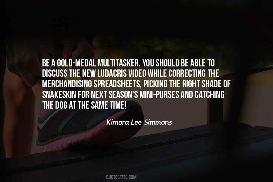 Quotes About Gold Medal #473317