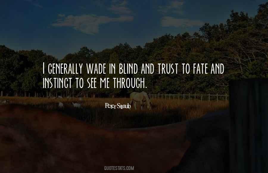 Quotes About Blind Trust #1029934
