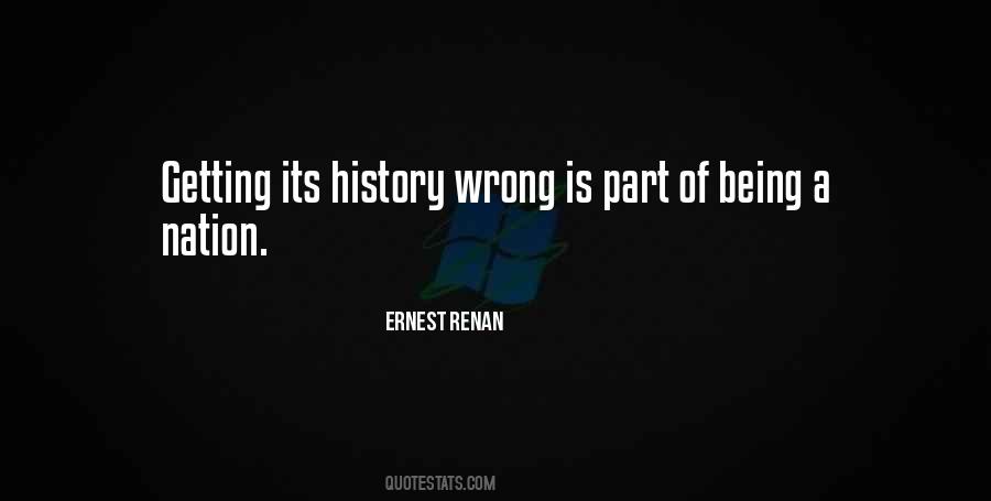Quotes About Being A Part Of History #1315487