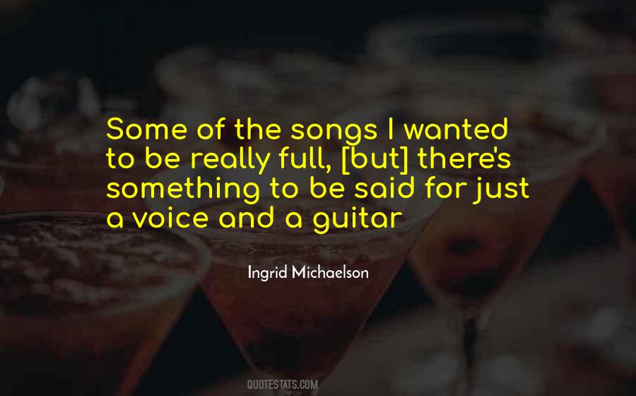 Quotes About Song #5778