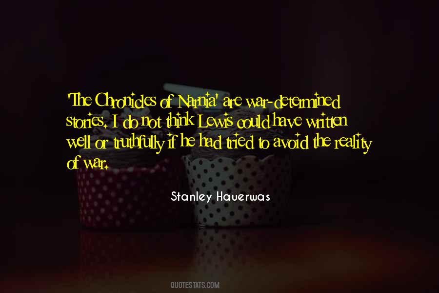 Quotes About Chronicles Of Narnia #1331625