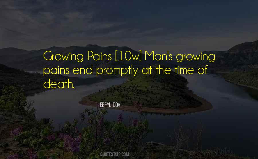 Quotes About Growing Pains #1435771