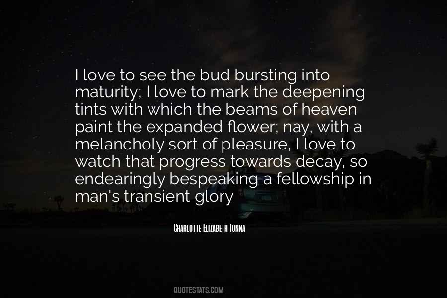 Flower Of Love Quotes #754813