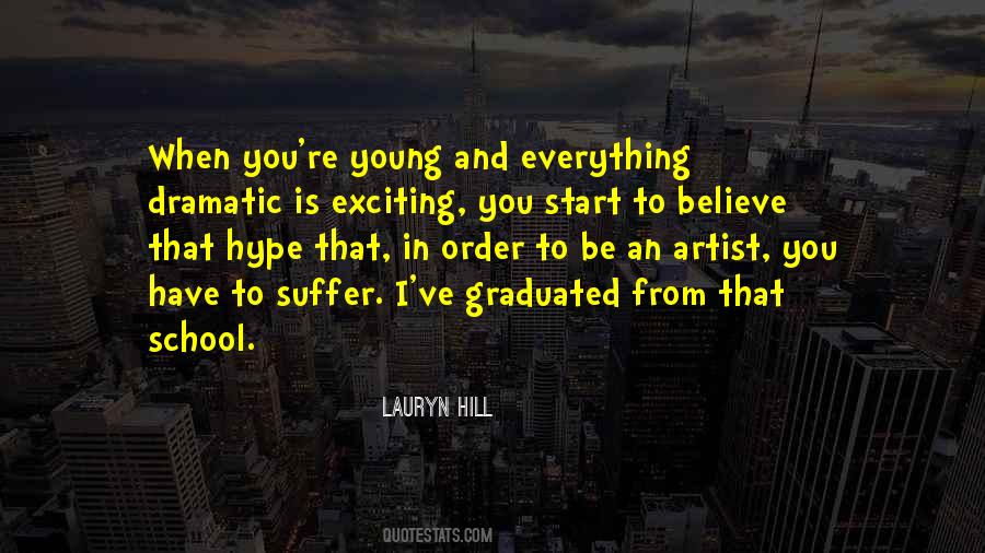 Artist Young Quotes #100184