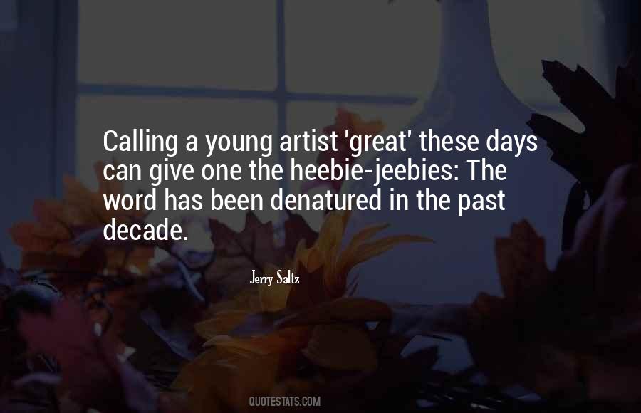 Artist Young Quotes #173923