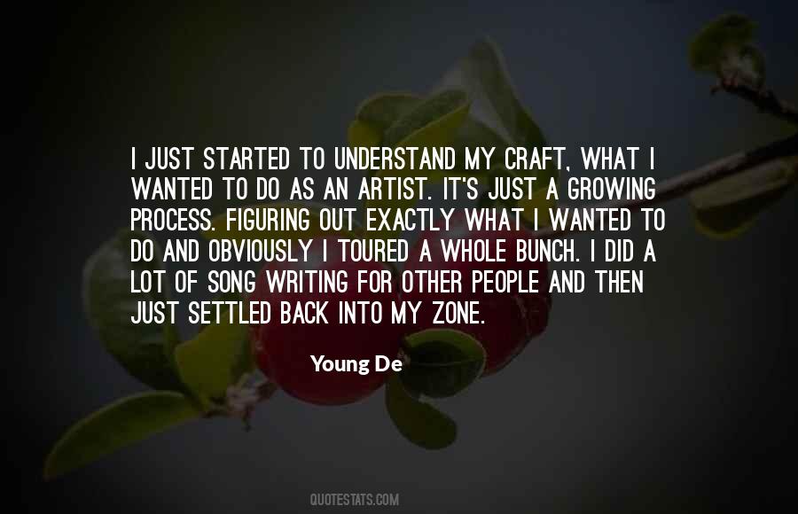 Artist Young Quotes #287601