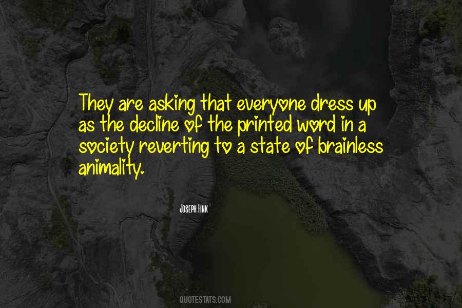 Quotes About Brainless #1016093