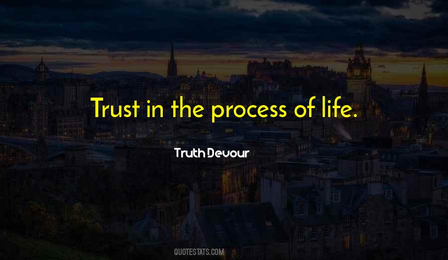 Quotes About Trust The Process #125112