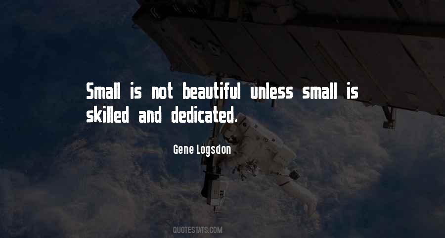 Small Scale Quotes #884501