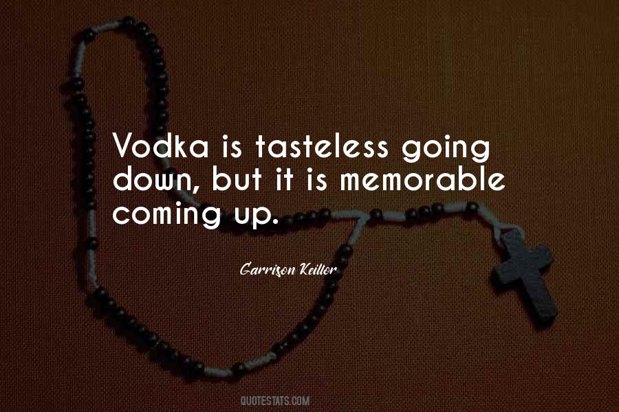 Quotes About Vodka #1023008