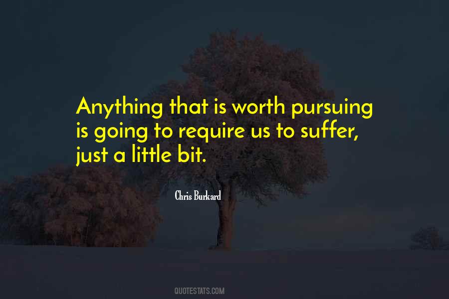 Quotes About Pursuing #1331230