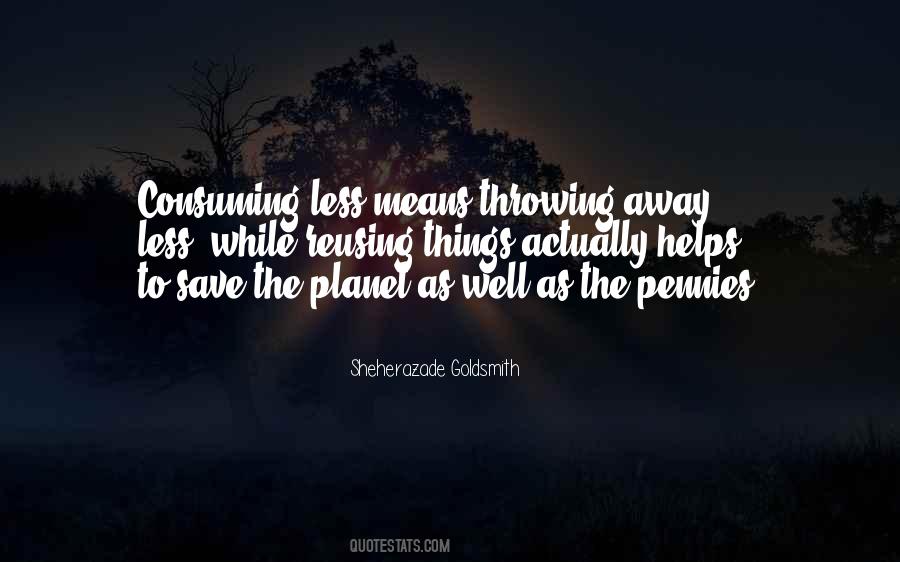 Throwing Away Quotes #57095