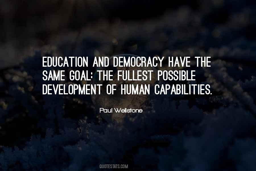 Quotes About Education And Democracy #589111