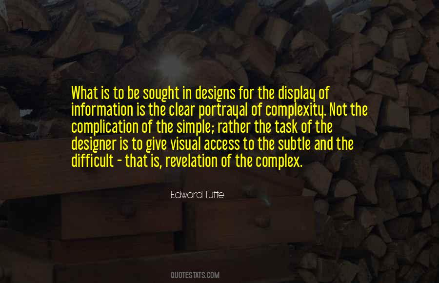 Quotes About Visual Design #859463