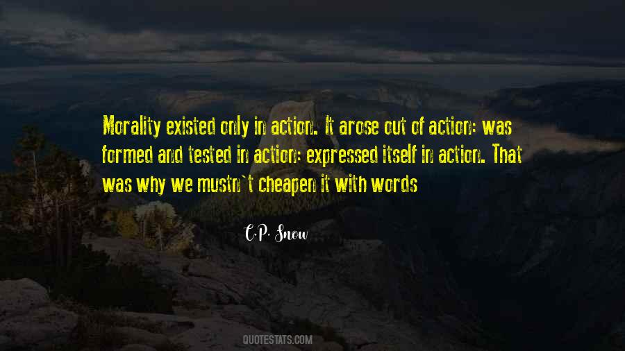 Quotes About Words And Action #998895