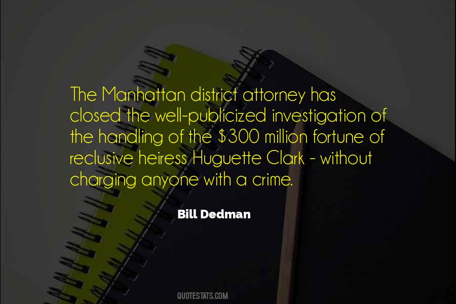 Quotes About District Attorney #1628680