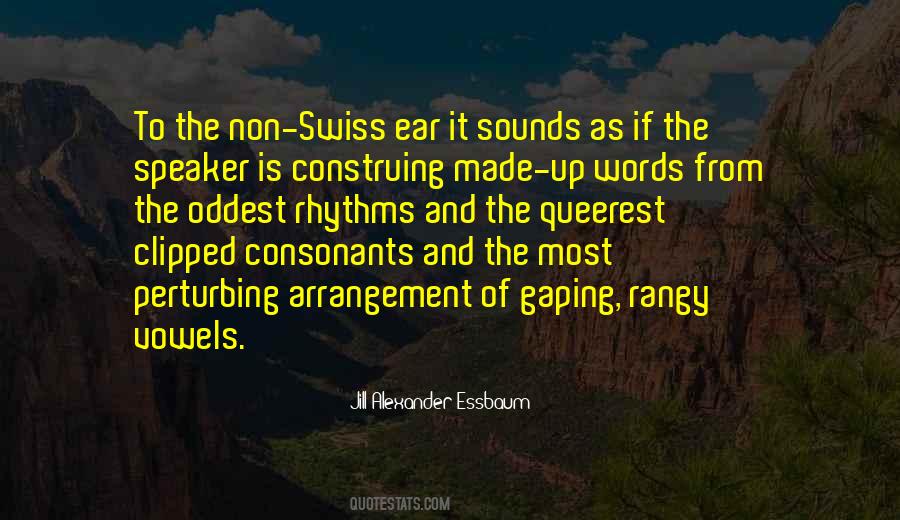 Quotes About Consonants #1786547