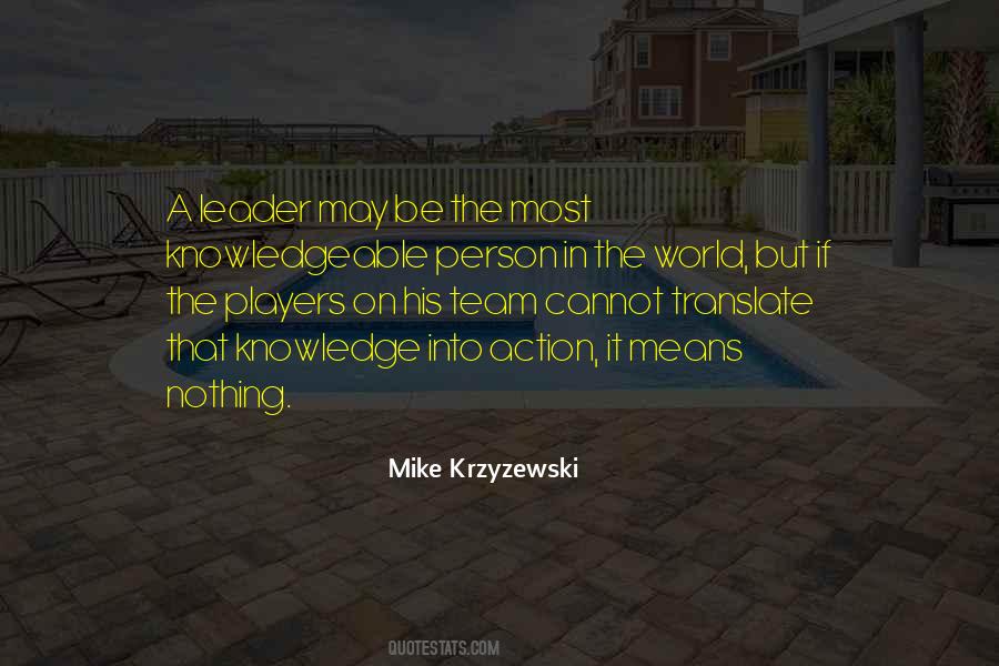 Team Leader Quotes #1139717