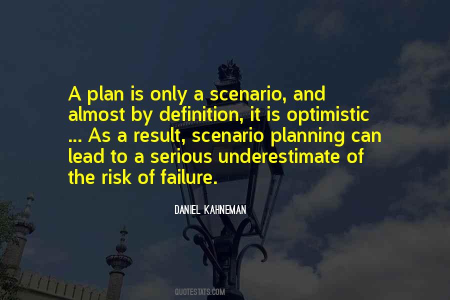 Quotes About Scenario Planning #243650