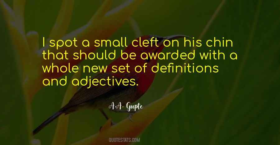 Quotes About Adjectives #489527