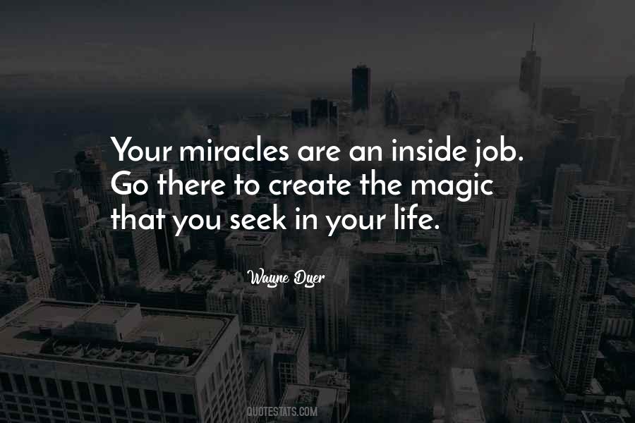 Quotes About Miracles In Life #326112