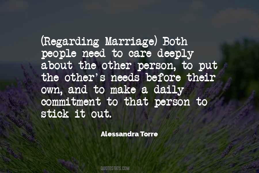 Quotes About Marriage And Commitment #1395181
