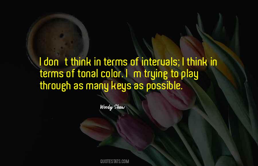 Quotes About Intervals #604665