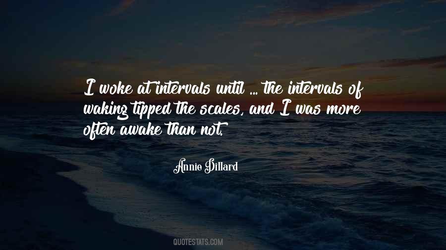 Quotes About Intervals #961504