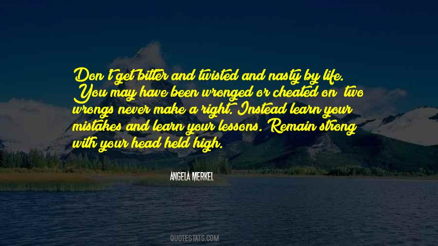 Mistakes Learn Life Quotes #1360942