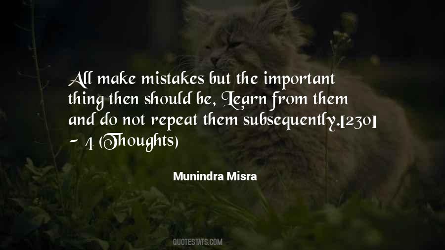 Mistakes Learn Life Quotes #1441421