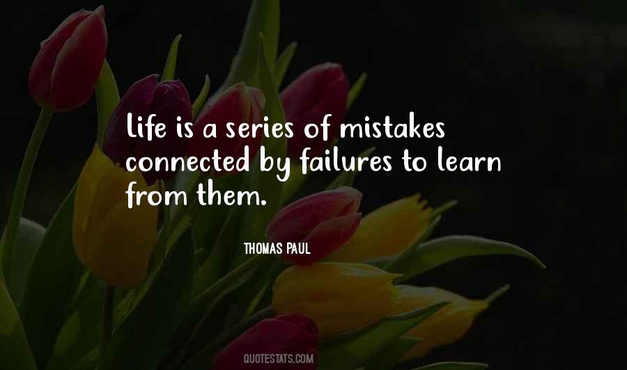 Mistakes Learn Life Quotes #566571