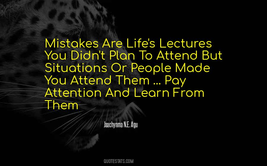 Mistakes Learn Life Quotes #767098