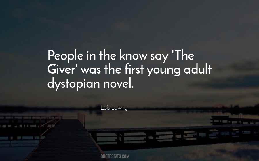 Lois Lowry The Giver Quotes #1510041
