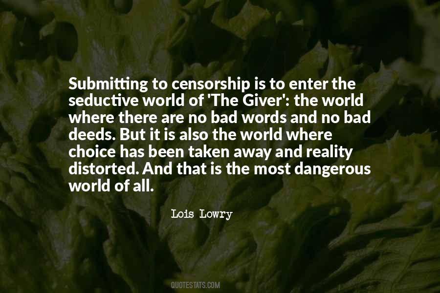 Lois Lowry The Giver Quotes #1714911