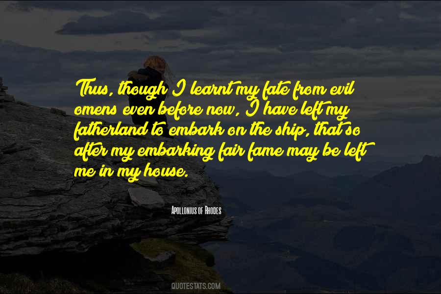 Evil House Quotes #1857685